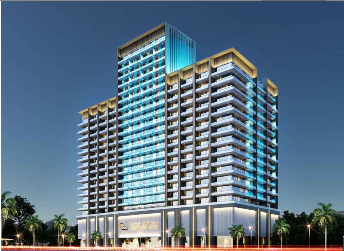 For Sale Apartments in Binghatti Azure JVC CIRCLE MALL view