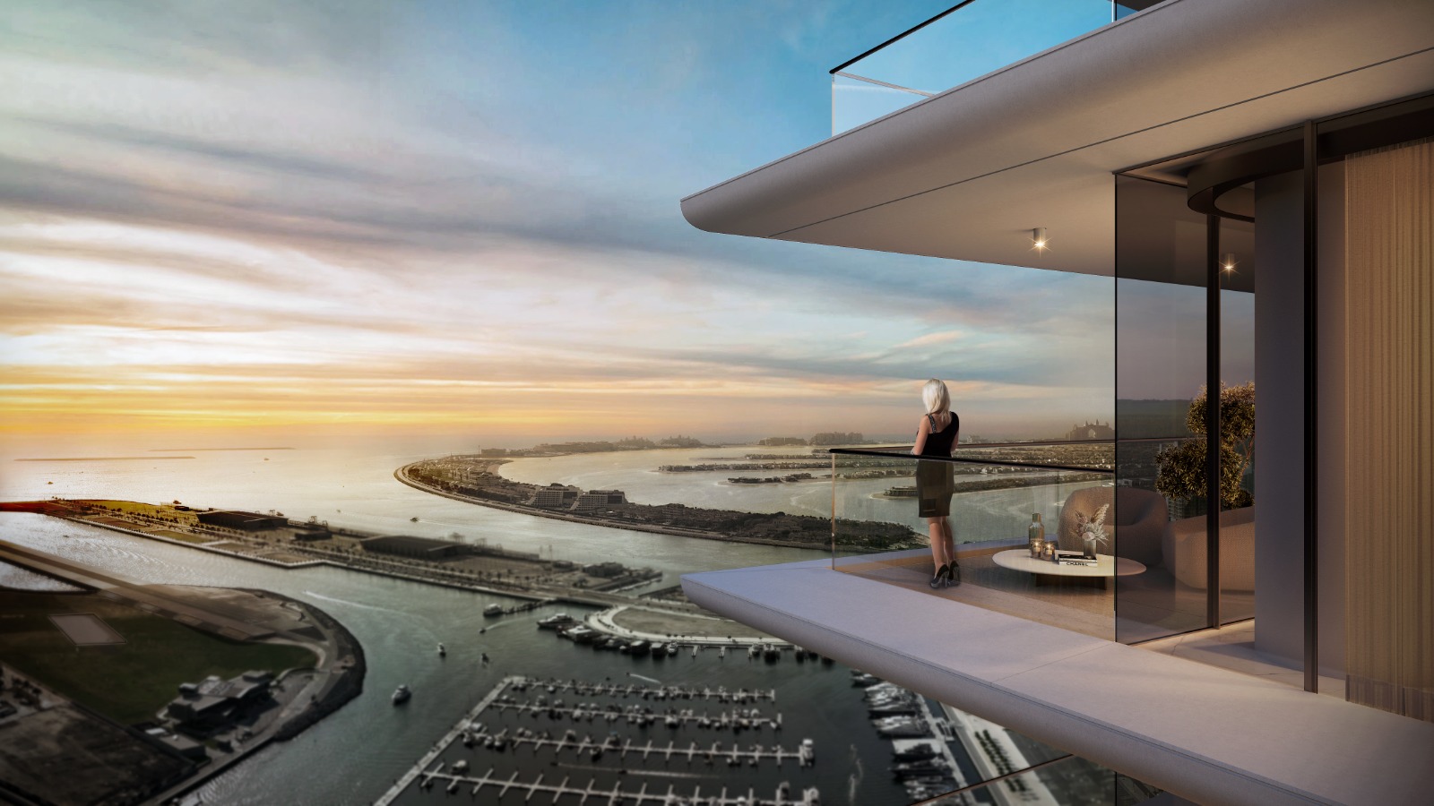 In Tower B Dubai Harbour, Sobha Seahaven Apartment for sale