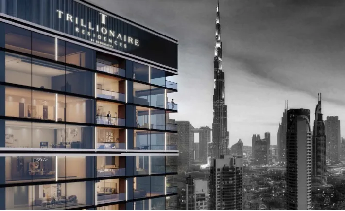 In installment studio for sale at Business Bay Trillionaire Residences