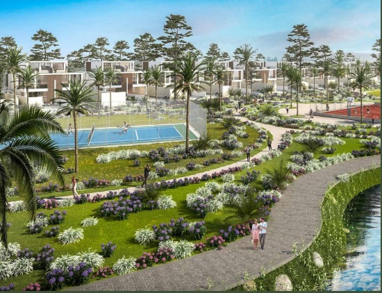 Luxurious area,Twinhouses for sale in Park Greens 2 Damac Hills 2